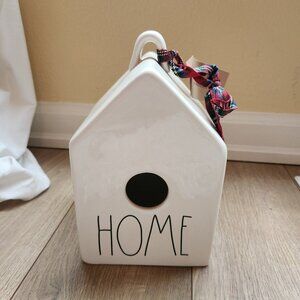 NWT Rae Dunn Square HOME Birdhouse